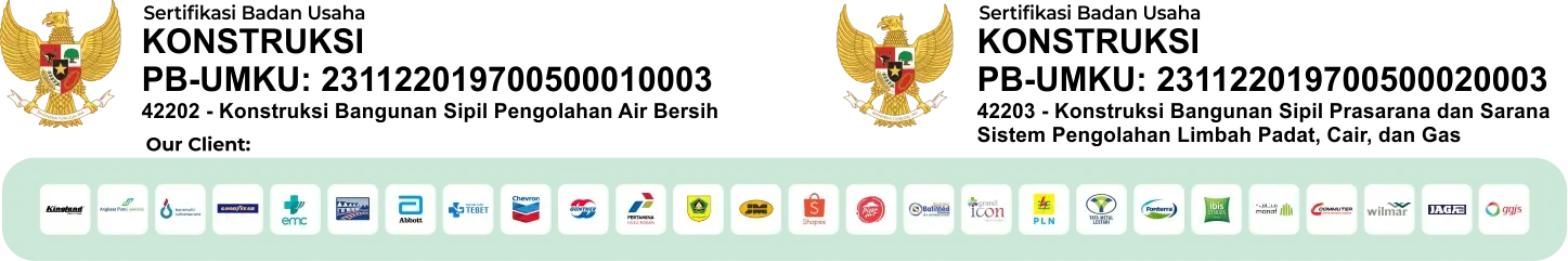 Sertifikat SBU Air Bersih